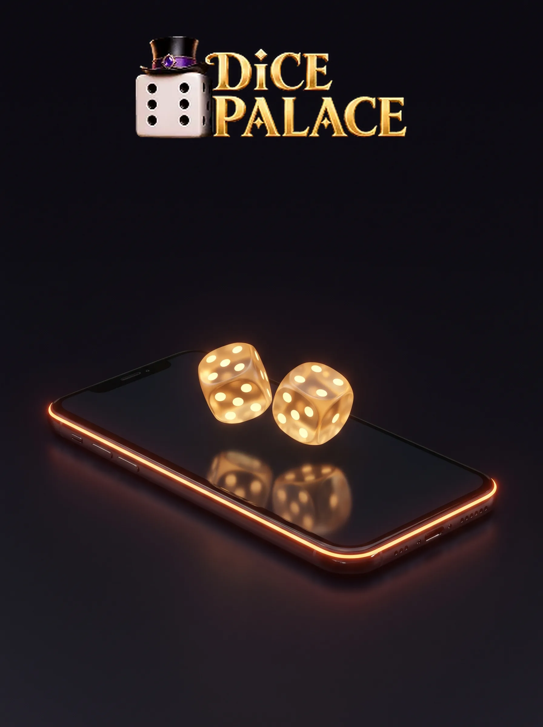 Illustration zur mobilen Nutzung von Dice Palace
